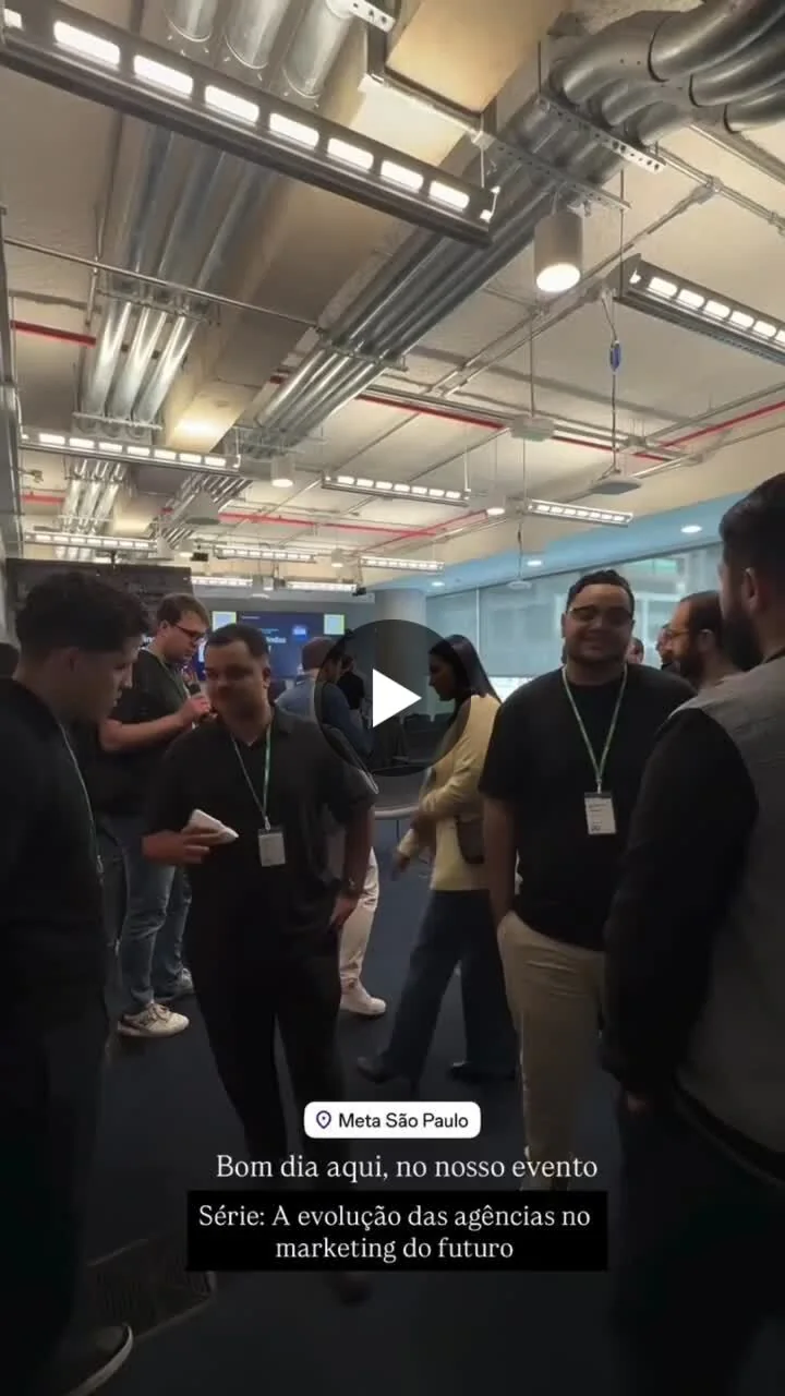 Bastidores em vídeo da The Oak no evento da ActiveCampaign na sede da Meta