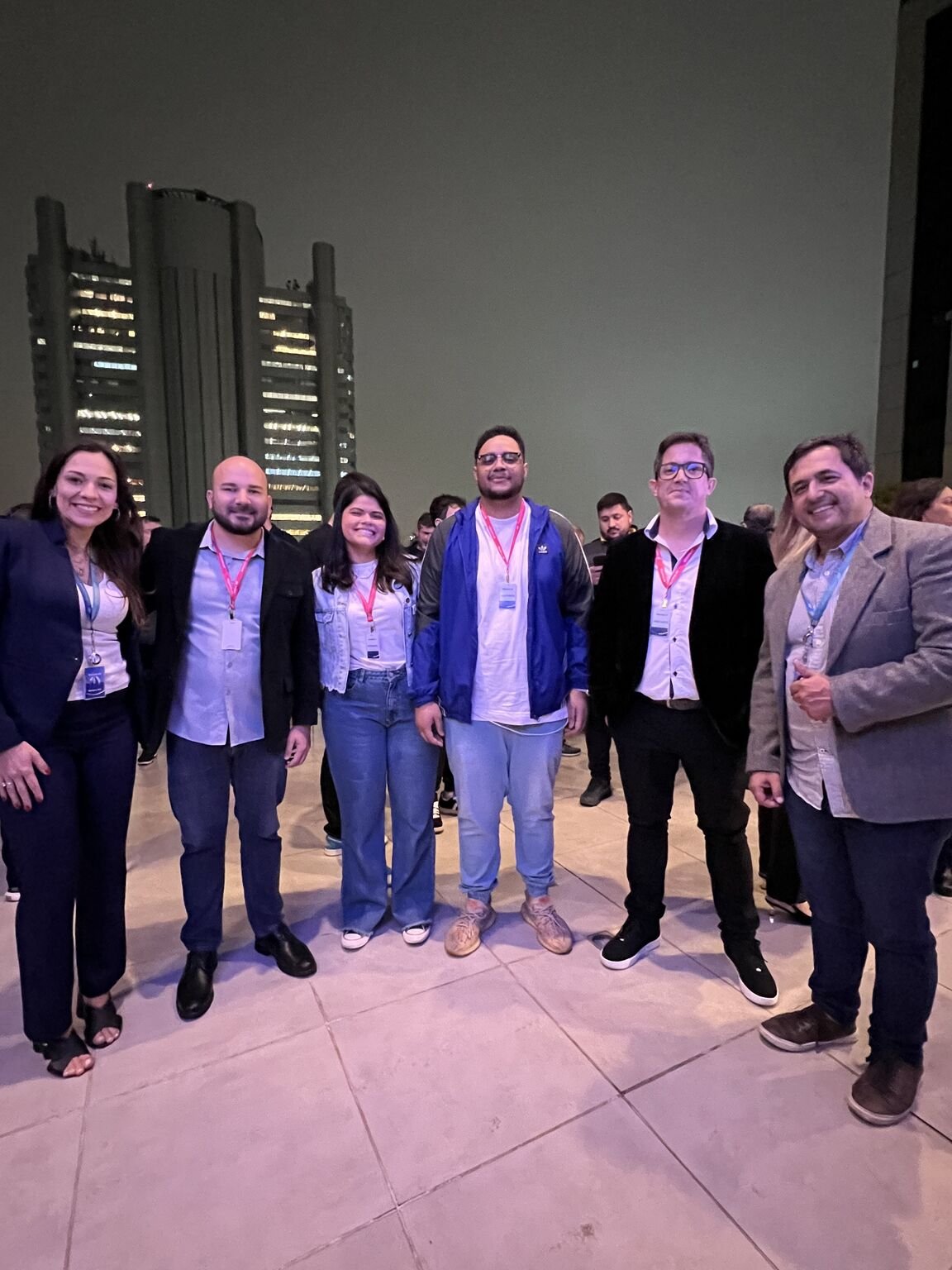 Equipe BoerSoft com parceiros em encontro de tecnologia